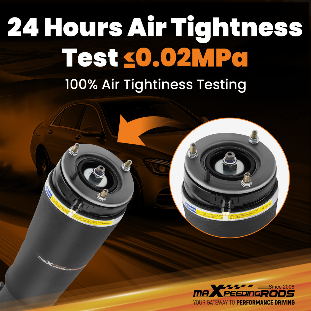 Front L+R Air Suspension Struts compatible for Land Rover Range Rover L322 HSE Base 02-12