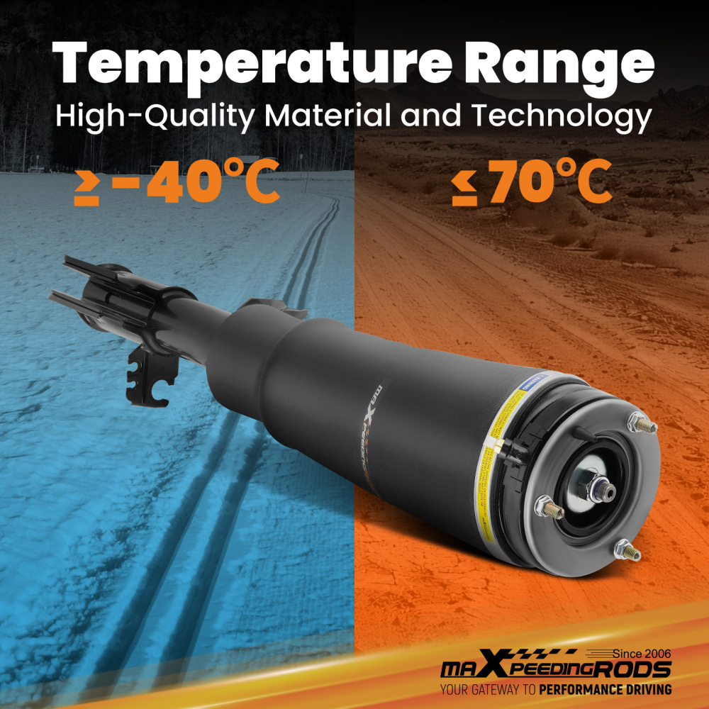 Front L+R Air Suspension Struts compatible for Land Rover Range Rover L322 HSE Base 02-12