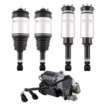 Pair Rear Air SuspensionAir Pump compatible for Land Rover Discovery compatible for Range Rover Sport