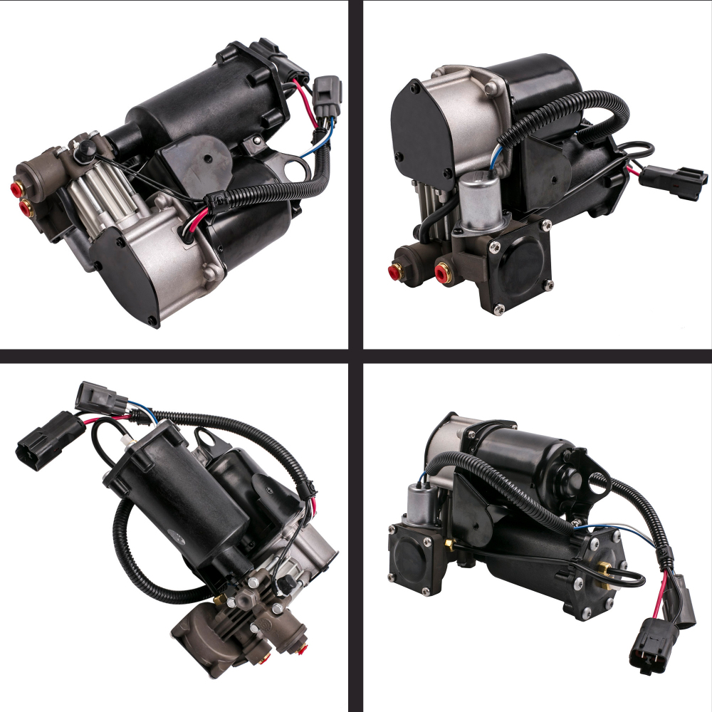 Pair Rear Air SuspensionAir Pump compatible for Land Rover Discovery compatible for Range Rover Sport