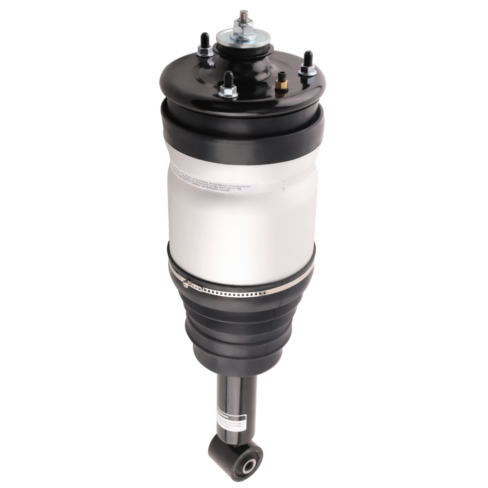 Pair Rear Air Suspension Shock + Compressor compatible for Range Rover LR3 LR4 Discovery
