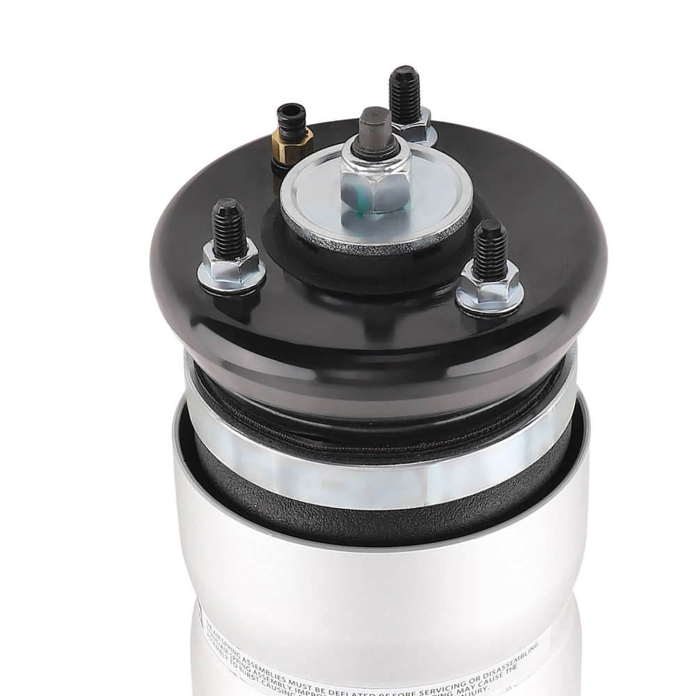 Pair Rear Air Suspension Shock + Compressor compatible for Range Rover LR3 LR4 Discovery