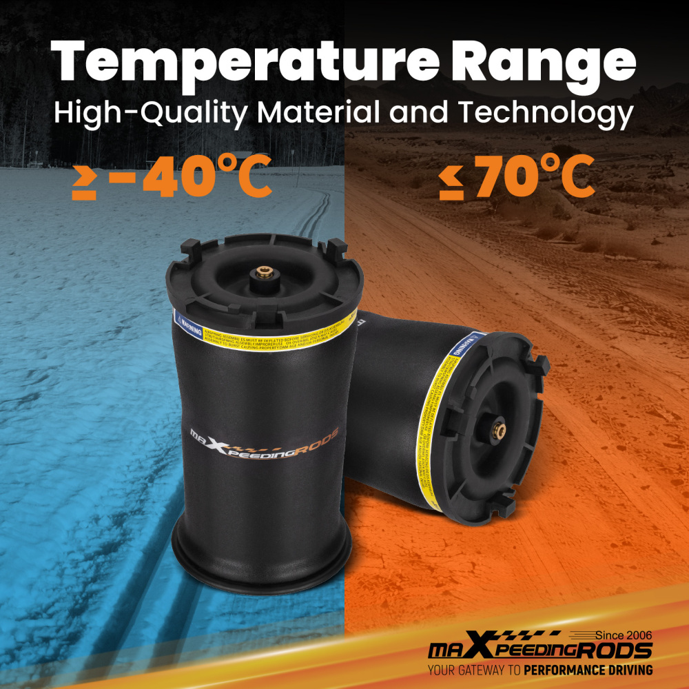 2x Aire Resorte Suspensión Neumáticafor compatible para Hummer H2 2003-2009 15938306 Traser