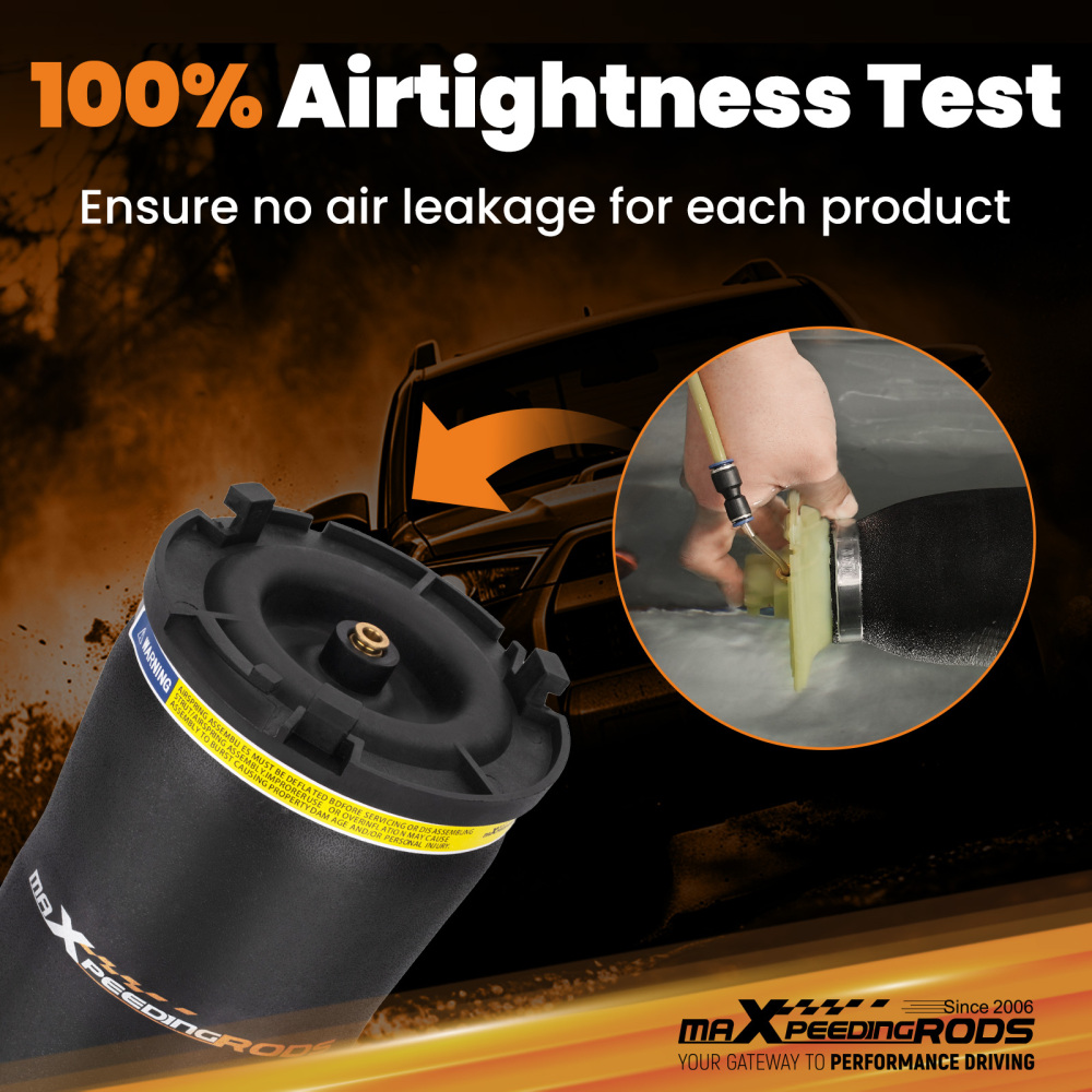 2x Aire Resorte Suspensión Neumáticafor compatible para Hummer H2 2003-2009 15938306 Traser