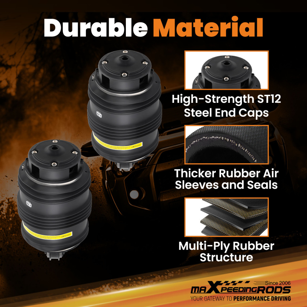 2x Air Suspension bag Rear Left Right compatible for Mercedes E-Class S211 E240 E280 2Pins