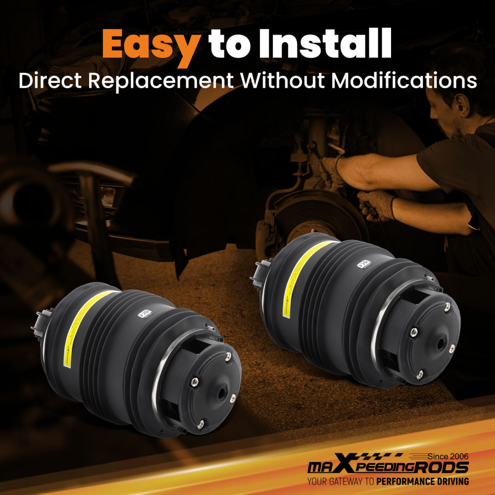 2x Air Suspension bag Rear Left Right compatible for Mercedes E-Class S211 E240 E280 2Pins