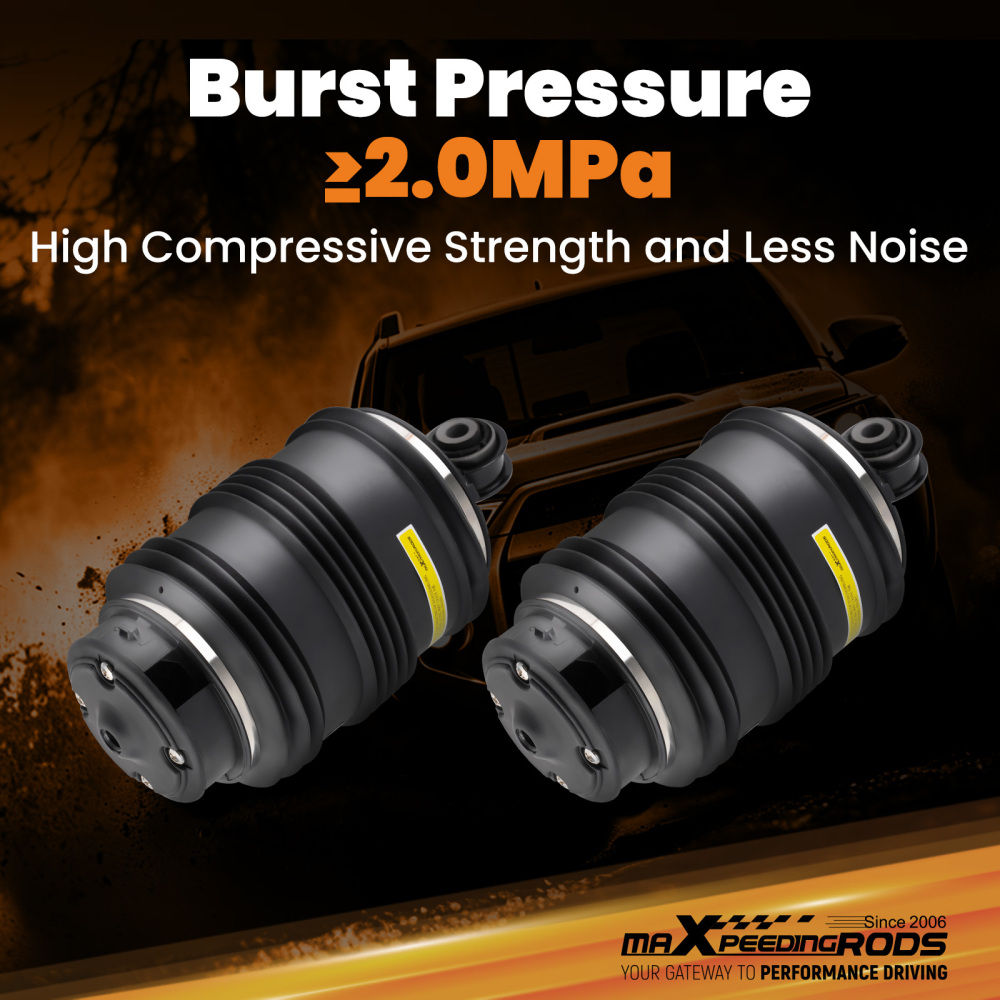 2x Rear Air Spring Bag compatible for Mercedes-Benz W211 Wagon E350 E500 2113200925 2 pins