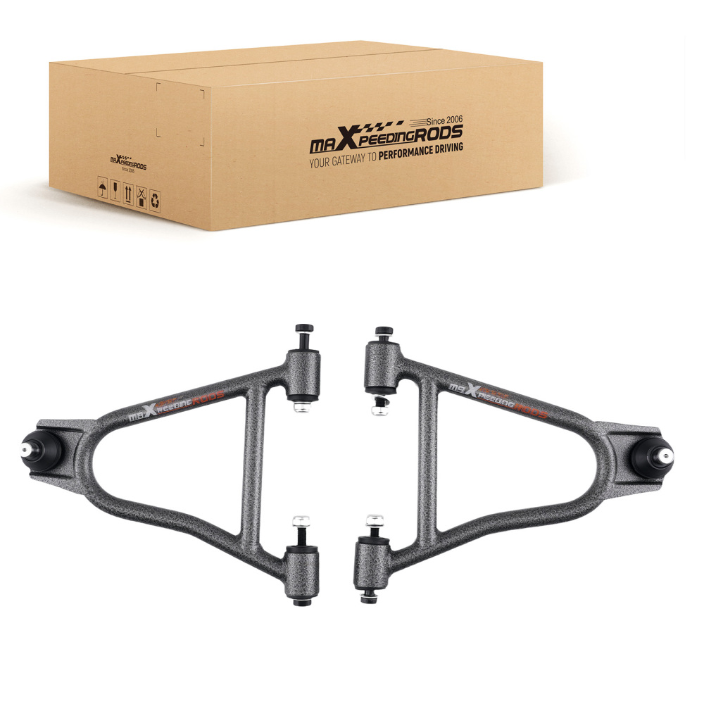 2x Left Right A-Arm Assembly Front Lower compatible for Yamaha Big Bear 350 1987-1997 Steel