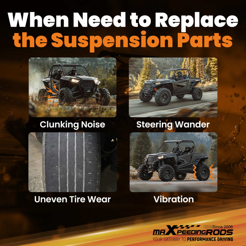 Control Arm Set Front Upper Lower compatible for Polaris RZR S 900 RZR 4 900 2017-2021+