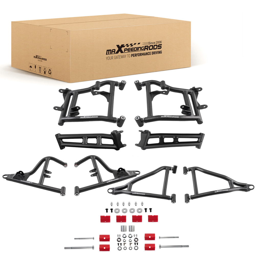 Front Rear A-Arm Assembly compatible for Polaris RZR S 900 RZR 4 900 RZR Trail S 900 2017+