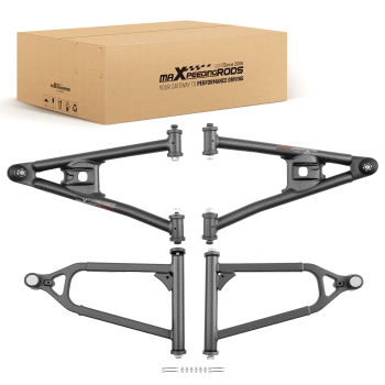 4pcs Front Upper Lower A-Arms compatible for Yamaha YFZ450 RAPTOR 700 YFM700R 2006-2023