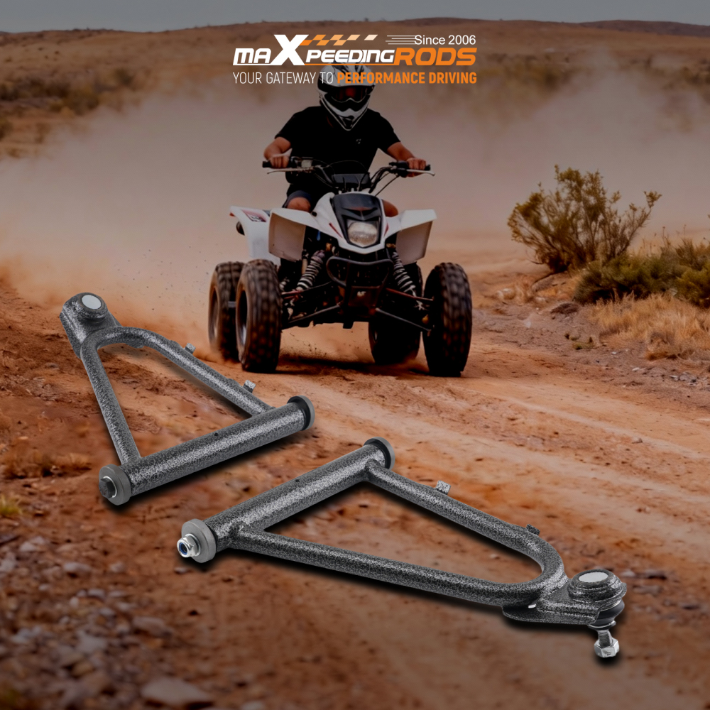 Front Upper Left Right A-Arm Assembly Front compatible for Yamaha YFZ350 91-06 3GG235400035