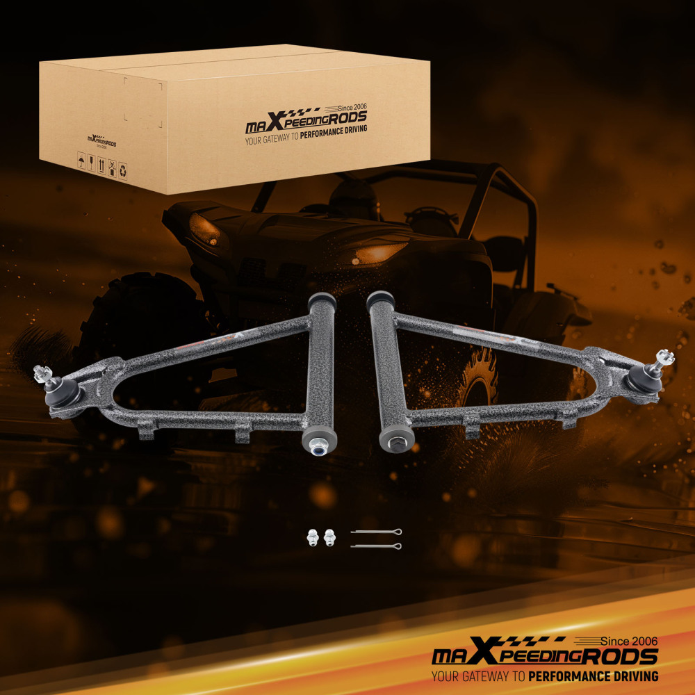 Front Upper Left Right A-Arm Assembly Front compatible for Yamaha YFZ350 91-06 3GG235400035