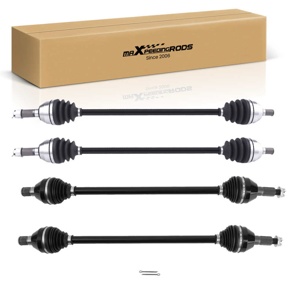 4PCS Axle Full Set compatible for Can-Am Maverick X3 Turbo R RR XRS XMR XRC 72 705402048