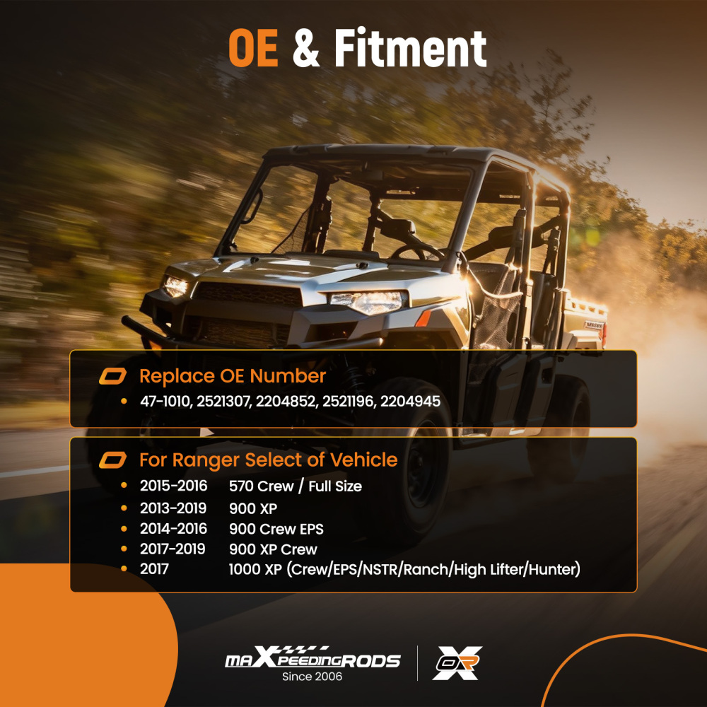 Fuel Pump Module Assembly compatible for Polaris Ranger 570 900 1000 XP 2013-2019 2204401