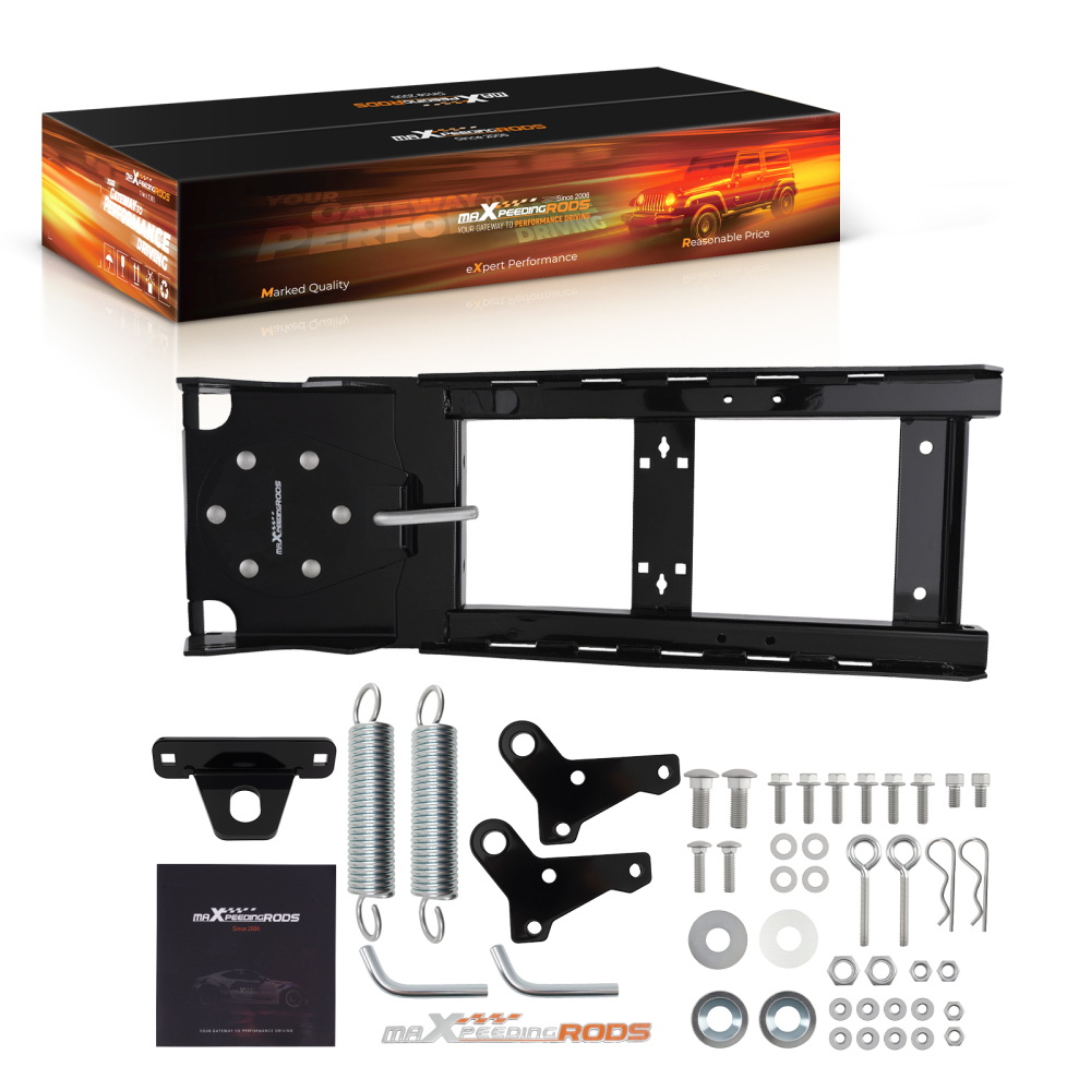 ATV Plow Mount compatible for Honda/Intimidator UTV 2000-2024 Steel Black Durable