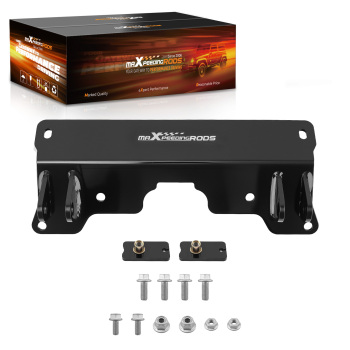 Black Front Snow Push Kit for Can Am Defender HD5-HD10 2016-2024 Steel Frame