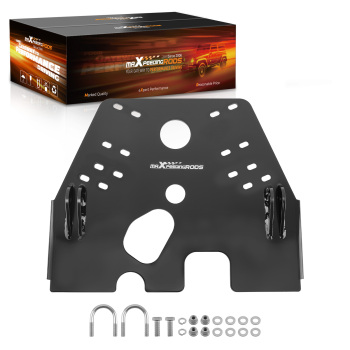 ATV Frame Mount compatible for Arctic Cat 700 Alterra/VLX 2017-2020 Black Steel Plow Kit