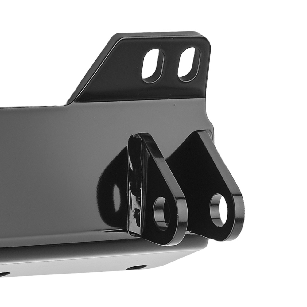 Black Coated Plow Mount compatible for Polaris Ranger XP 1000 2018-2022 Steel Frame UTV