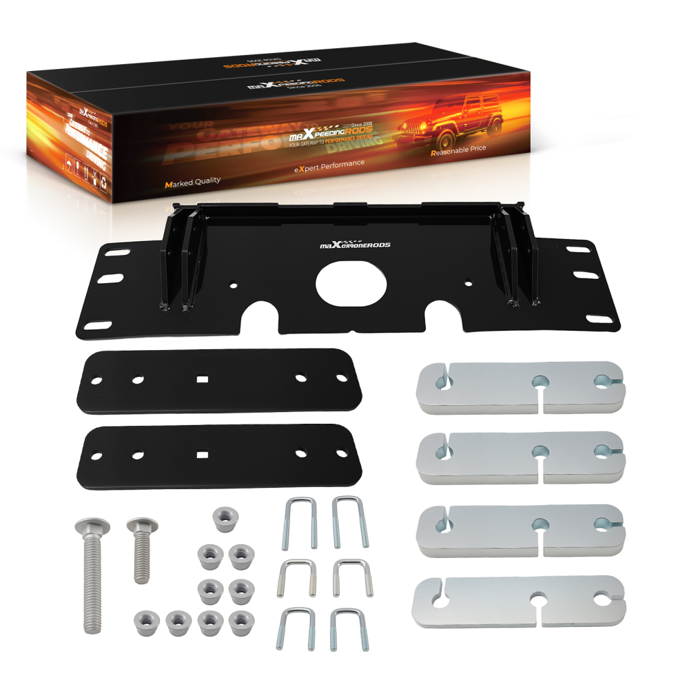 ATV Frame Plow Mount compatible for Polaris Sportsman 400 450 570 800 2001-2024