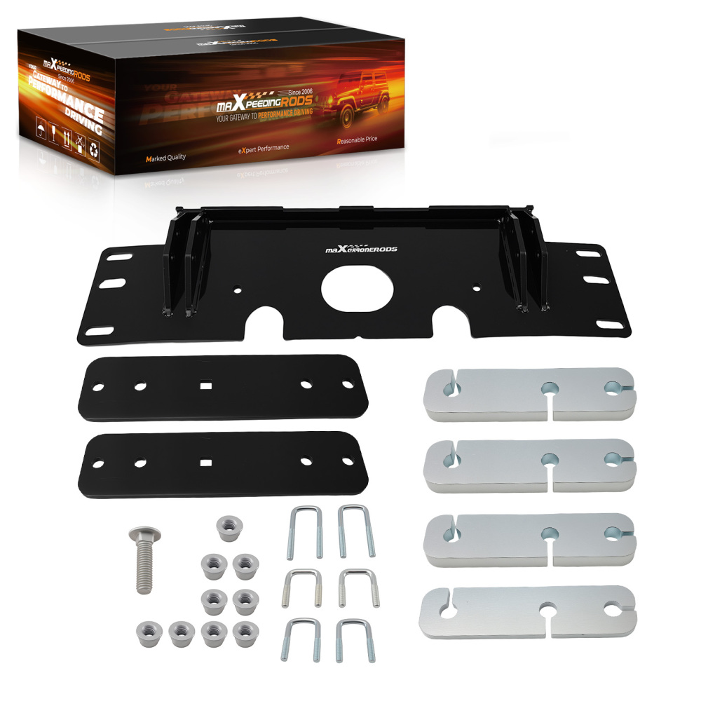 ATV Frame Plow Mount compatible for Polaris Sportsman 400 450 570 800 2001-2024