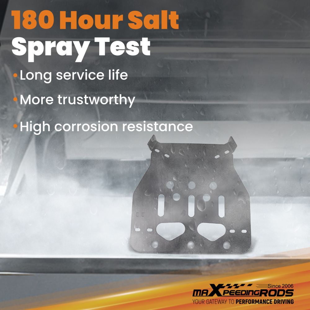 ATV Black Plow Mount compatible for Yamaha Grizzly 660 700 2002-2024 Steel Frame