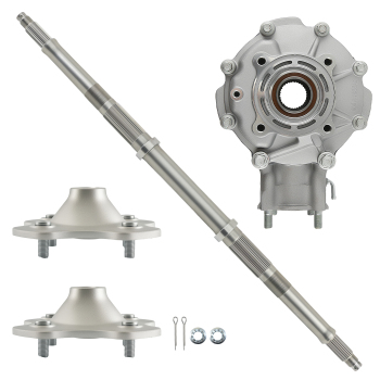 Rear Axle with Wheel Hub + Complete Rear Differential compatible for Honda TRX300 1992-2000