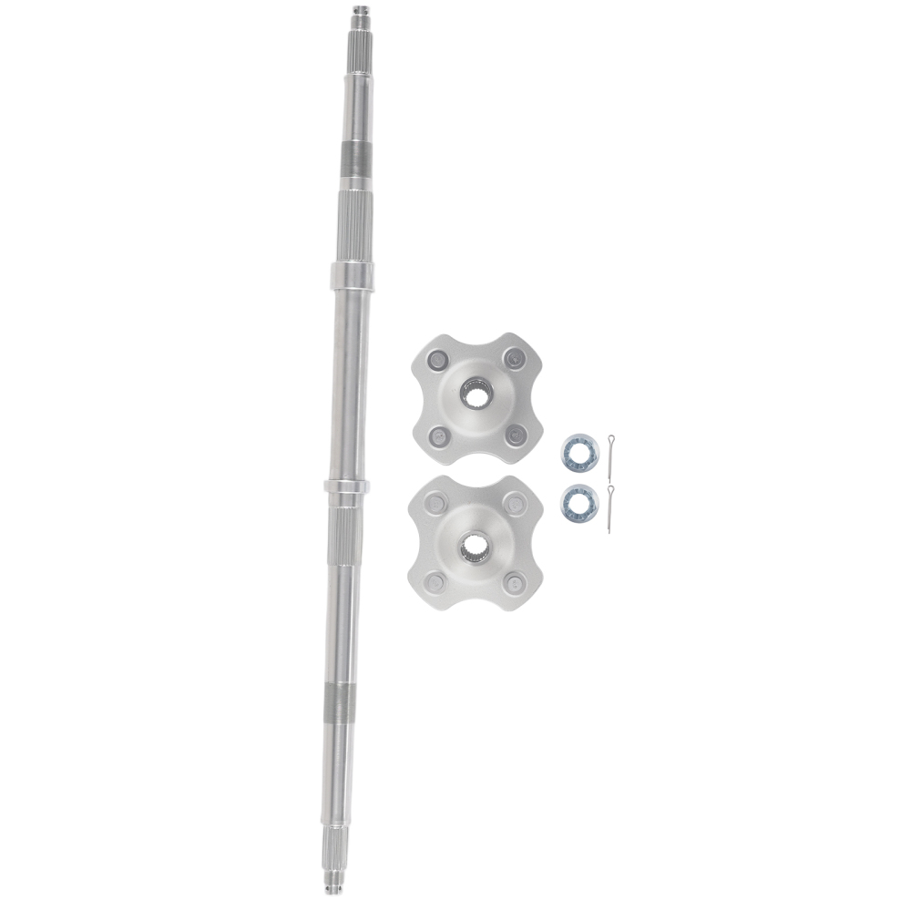 Rear Axle Shaft W/ Wheel Hub compatible for Honda TRX420 Rancher 420 4x4 2007-2013