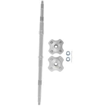 Rear Axle Shaft W/ Wheel Hub compatible for Honda TRX420 Rancher 420 4x4 2007-2013