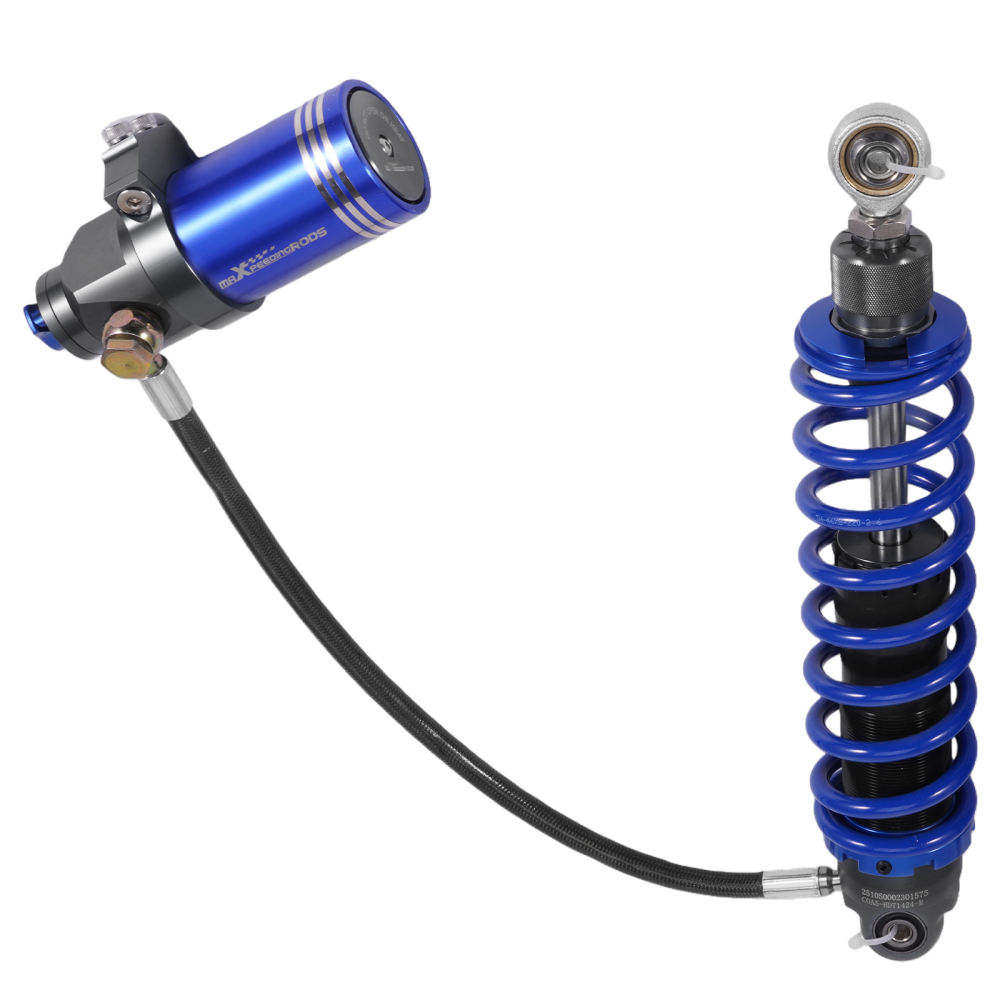 30 Way Damper Adj. Remote Reservoir Rear Shocks compatible for Harley Touring 14-25