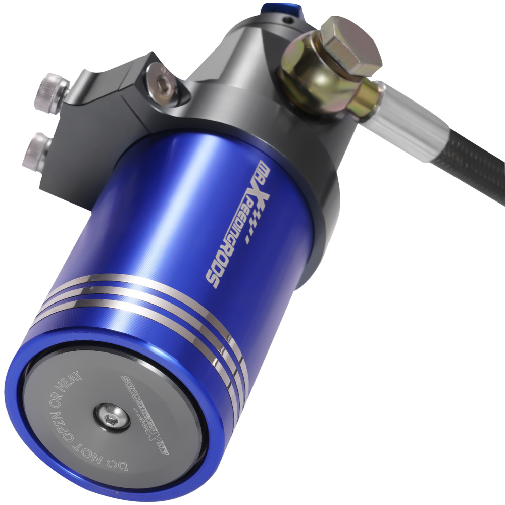 30 Way Damper Adj. Remote Reservoir Rear Shocks compatible for Harley Touring 14-25