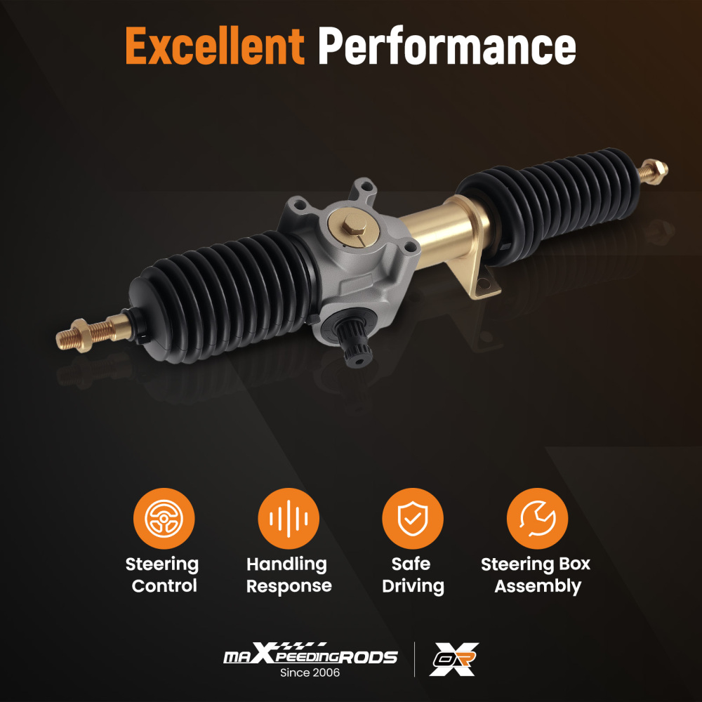 Steering Rack Tie Rod End Kit compatible for Polaris Ranger XP 1000 EPS High Lifter 2017