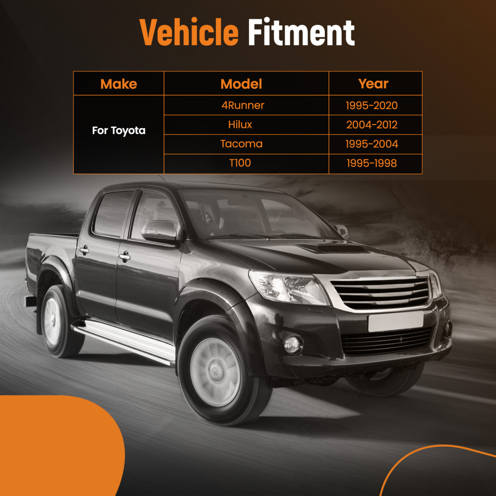 Axle Bearing Puller Set compatible for Toyota 95-20 With Tone Ring Tool Installer Hilux