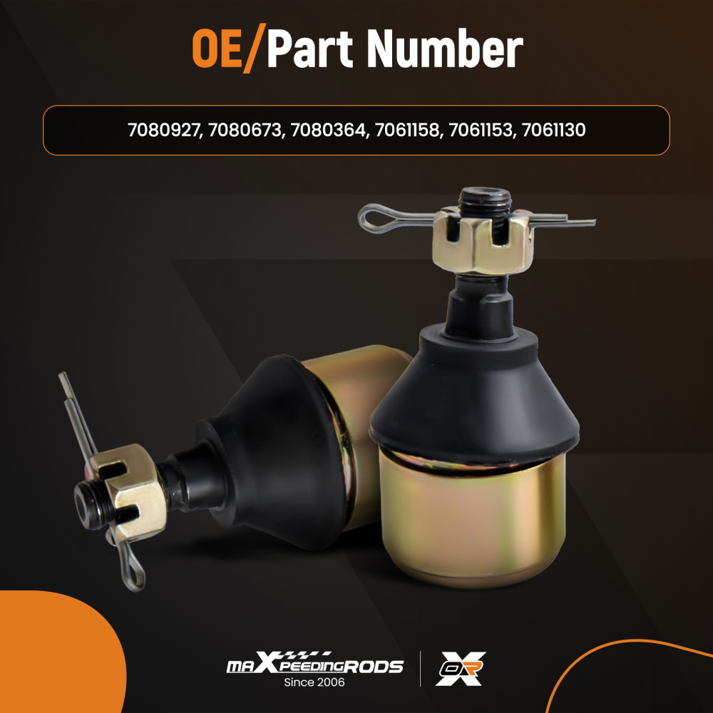 2X Ball Joints compatible for Polaris ATV compatible for Sportsman 500 400 450 Magnum 325 330 425 7080927