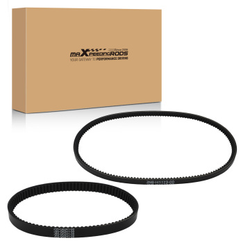 2PC Drive Belt Kit compatible for Yamaha G2 G5A G8A G9A G11A G14A G16 G22 G29