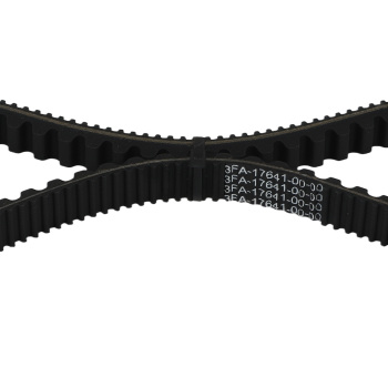 Black Drive Belt compatible for Yamaha Grizzly YFM125G 125cc 2004-2013 3FA-17641-00-00