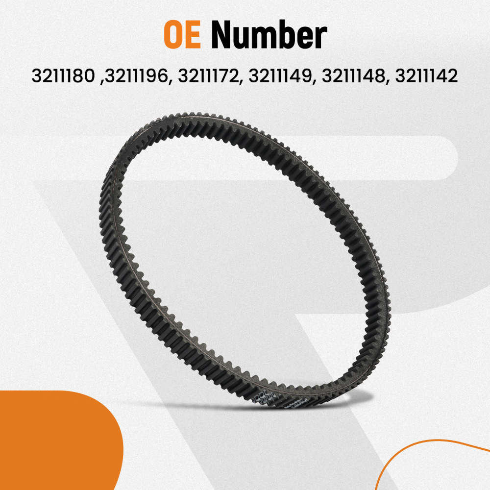 Heavy Duty Drive Belt compatible for Polaris RZR XP/RZR S 1000/Compatible for Ranger XP/Trail 3211172