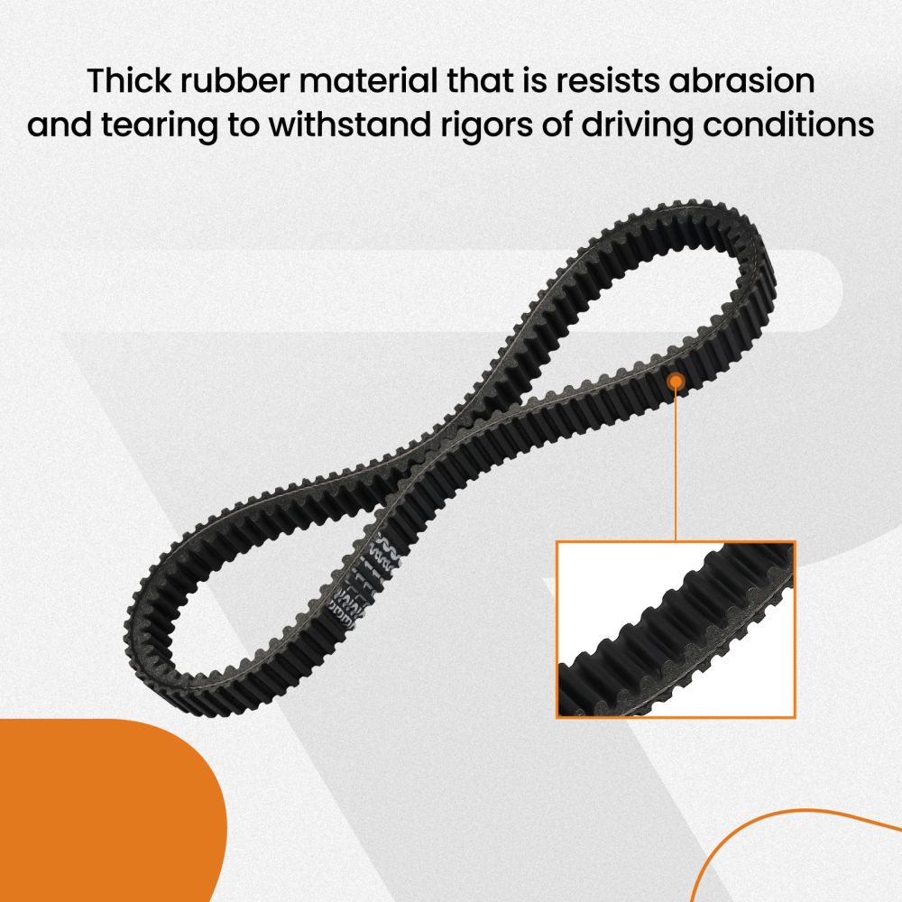 Heavy Duty Drive Belt compatible for Polaris RZR XP/RZR S 1000/Compatible for Ranger XP/Trail 3211172