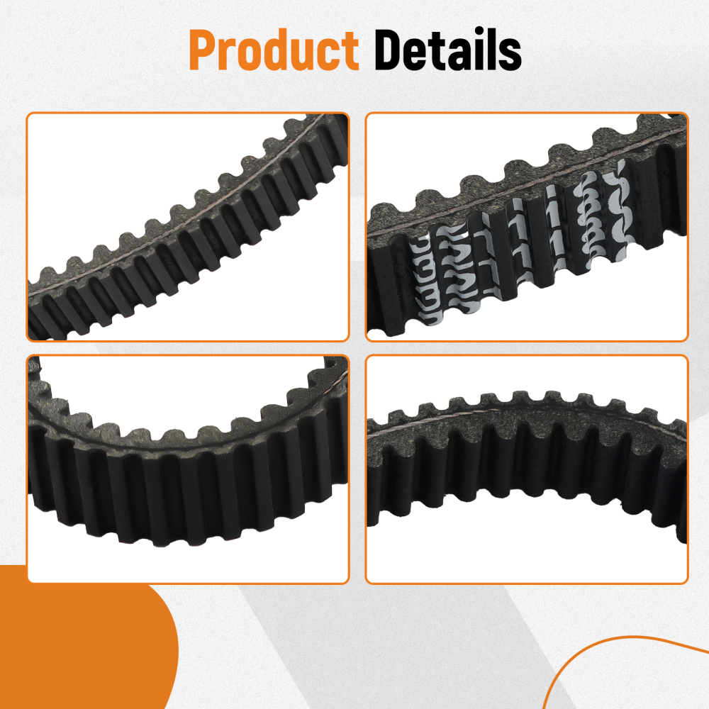 Heavy Duty Drive Belt compatible for Polaris RZR XP/RZR S 1000/Compatible for Ranger XP/Trail 3211172
