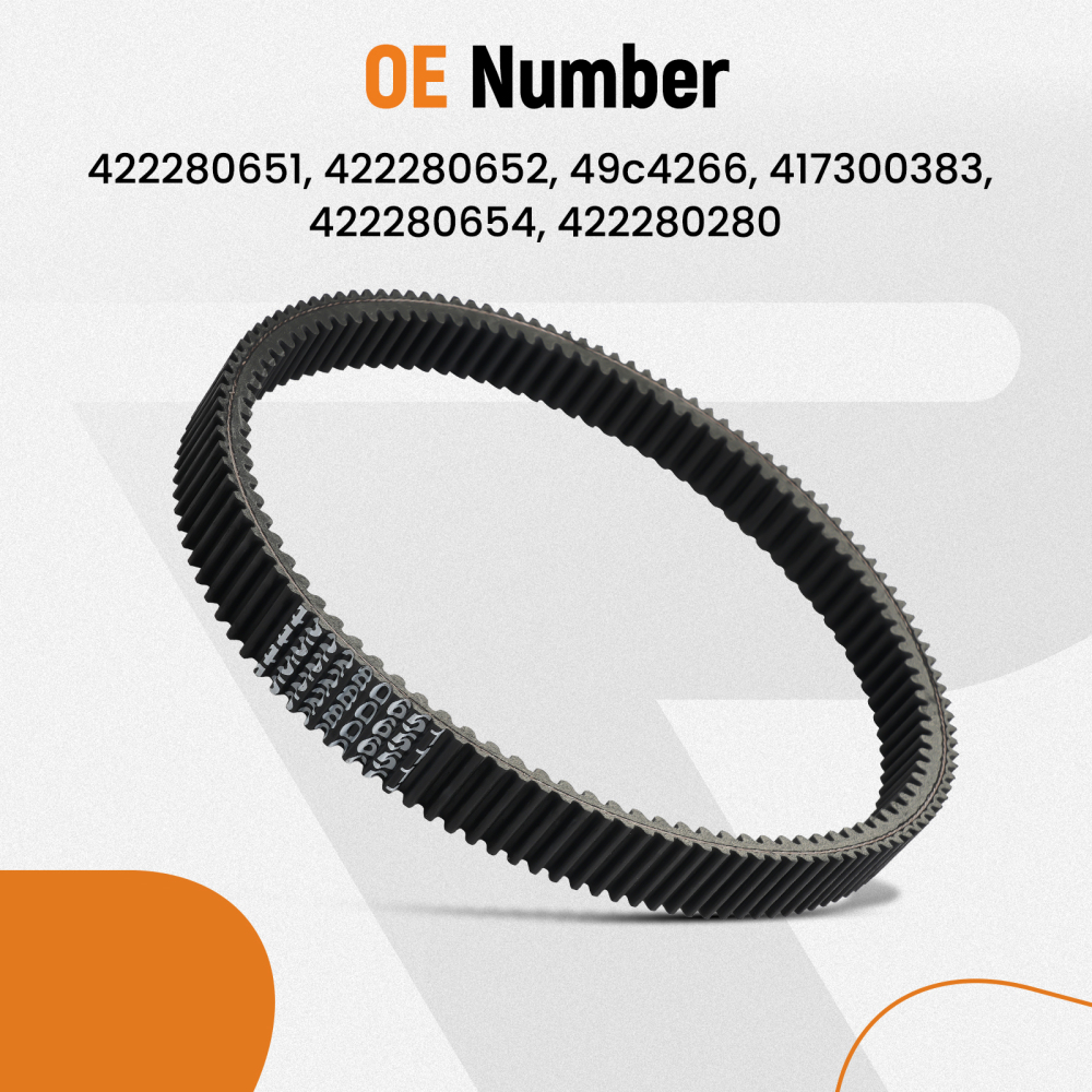 CVT Drive Belt compatible for Can-Am Maverick X3 Turbo/X compatible for DS/X RS/MAX X 2017-2024 422280651