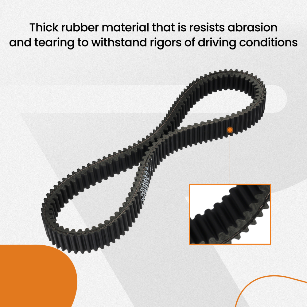 CVT Drive Belt compatible for Can-Am Maverick X3 Turbo/X compatible for DS/X RS/MAX X 2017-2024 422280651