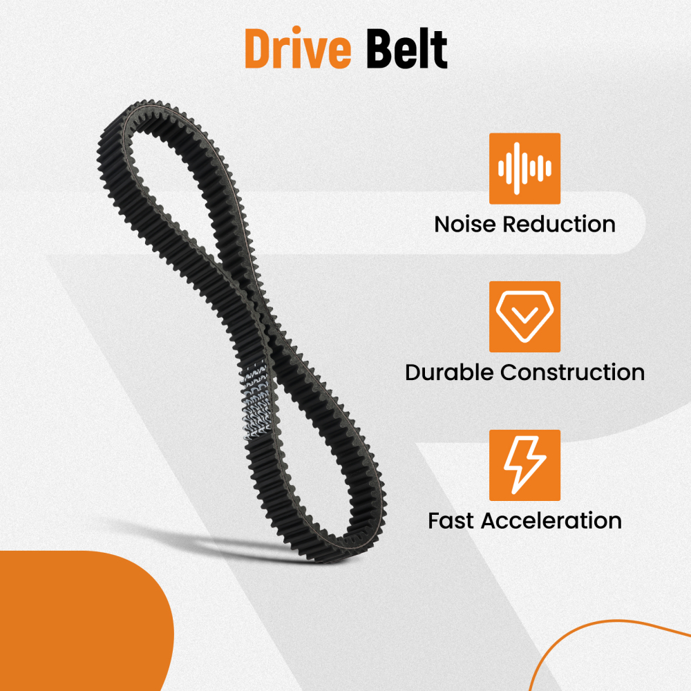 CVT Drive Belt compatible for Can-Am Maverick X3 Turbo/X compatible for DS/X RS/MAX X 2017-2024 422280651