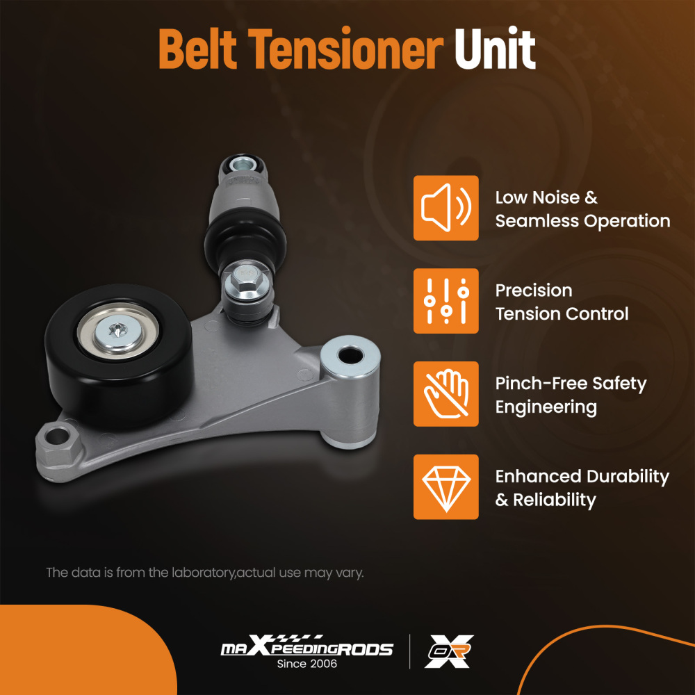 Poulie de roulement de tendeur de courroie compatible pour Toyota RAV4 Tarago 2.4L 2AZ-FE 16620-28011