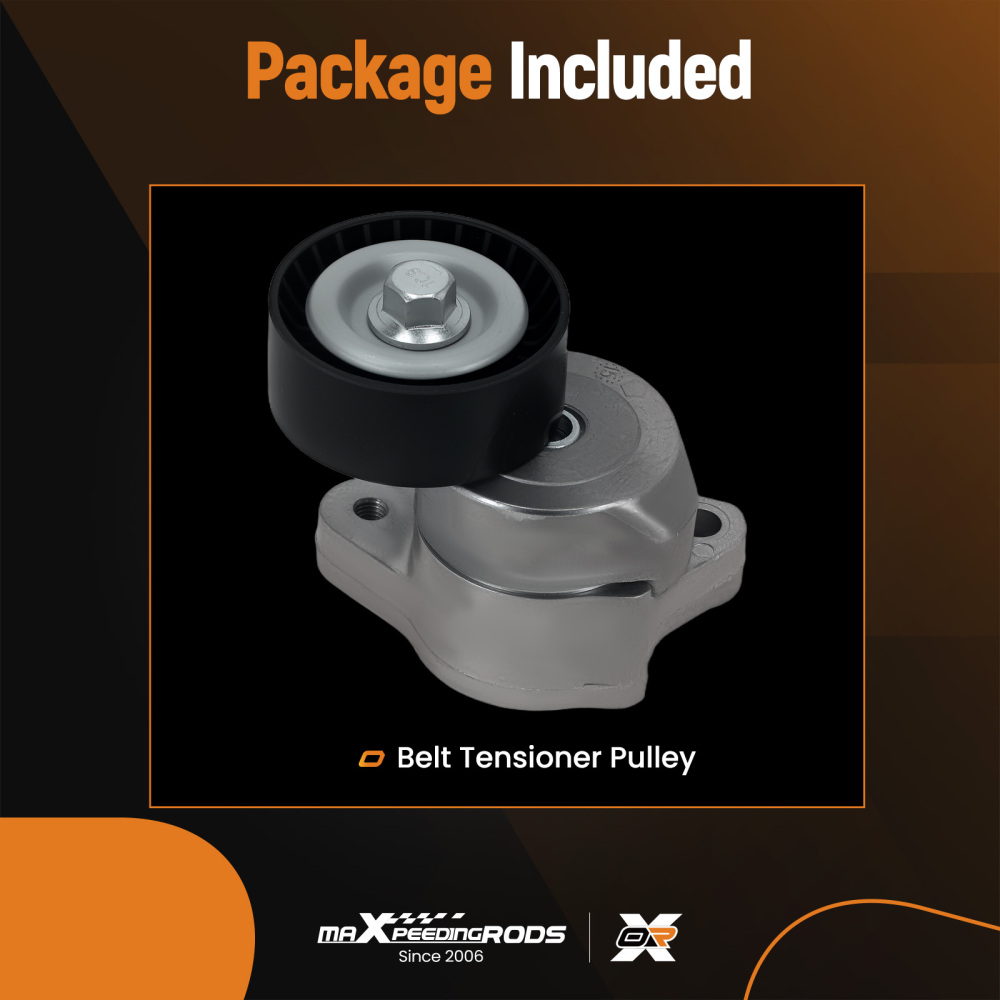 Belt Tensioner Assembly compatible for Jeep Cherokee/Compatible for Renegade 2.4L 2015-2017 49818