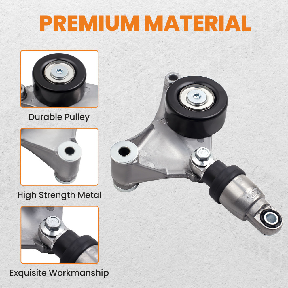 Belt Tensioner Bearing Pulley compatible for Toyota RAV4 Tarago 2.4L 2AZ-FE 16620-28011