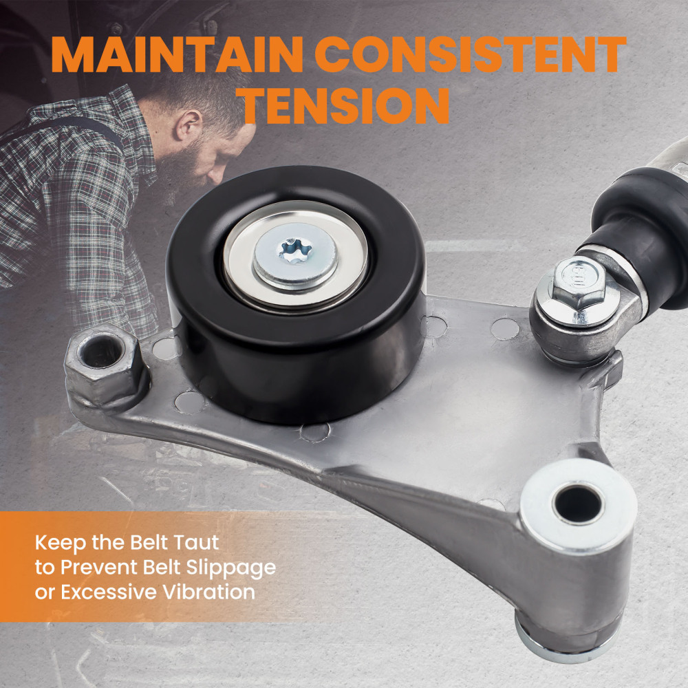 Belt Tensioner Bearing Pulley compatible for Toyota RAV4 Tarago 2.4L 2AZ-FE 16620-28011