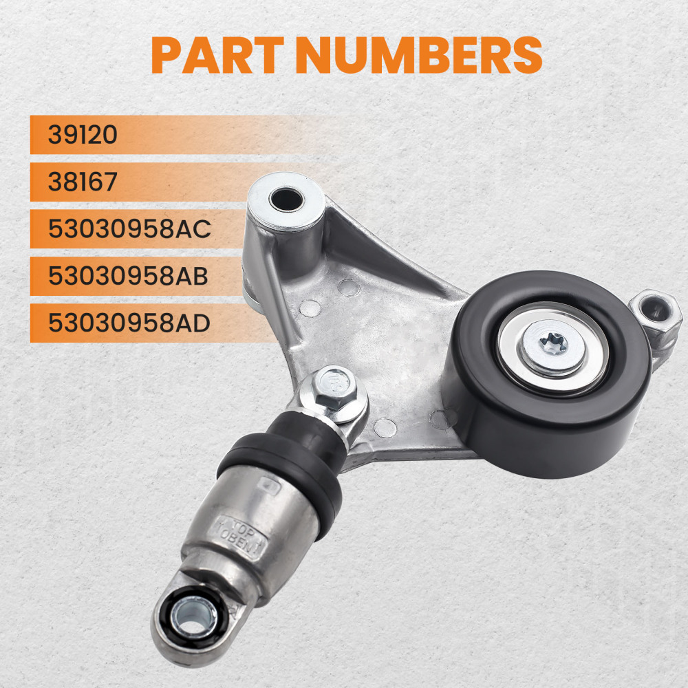 Belt Tensioner Bearing Pulley compatible for Toyota RAV4 Tarago 2.4L 2AZ-FE 16620-28011