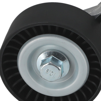 Belt Tensioner with Pulley compatible for Ford F-150 2011-2022 compatible for Mustang 2011-2017 V8 5.0L