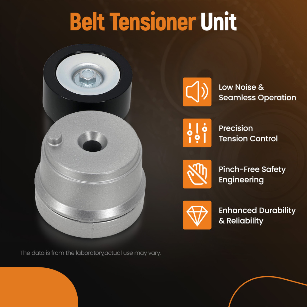 Belt Tensioner with Pulley compatible for Freightliner Argosy Columbia Cascadia L6