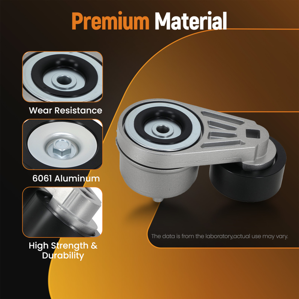 Belt Tensioner with Pulley compatible for Freightliner Argosy Columbia Cascadia L6